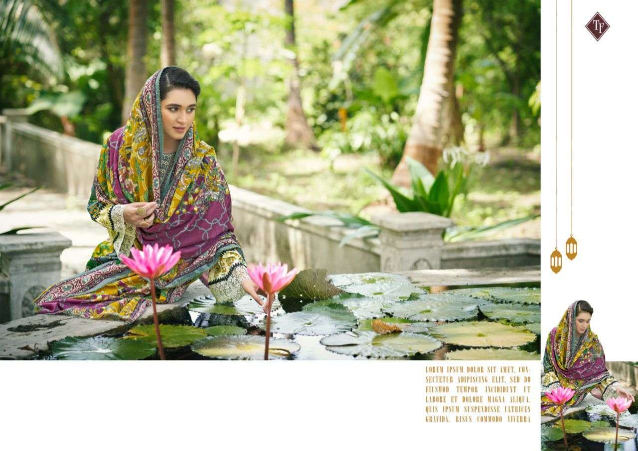 TANISHK FASHION MEHNOOR CAMRIC COTTON PAKISTANI PRINT SUIT CATALOGUE 