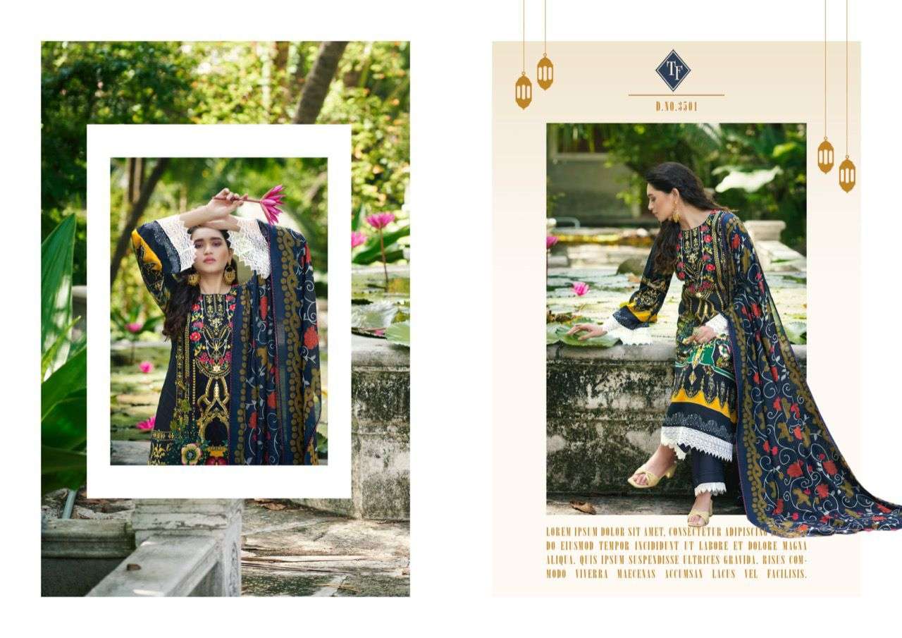 TANISHK FASHION MEHNOOR CAMRIC COTTON PAKISTANI PRINT SUIT CATALOGUE 