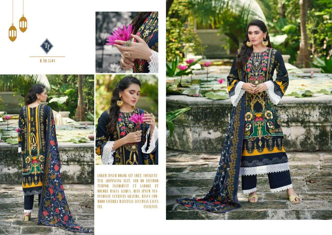 TANISHK FASHION MEHNOOR CAMRIC COTTON PAKISTANI PRINT SUIT CATALOGUE 