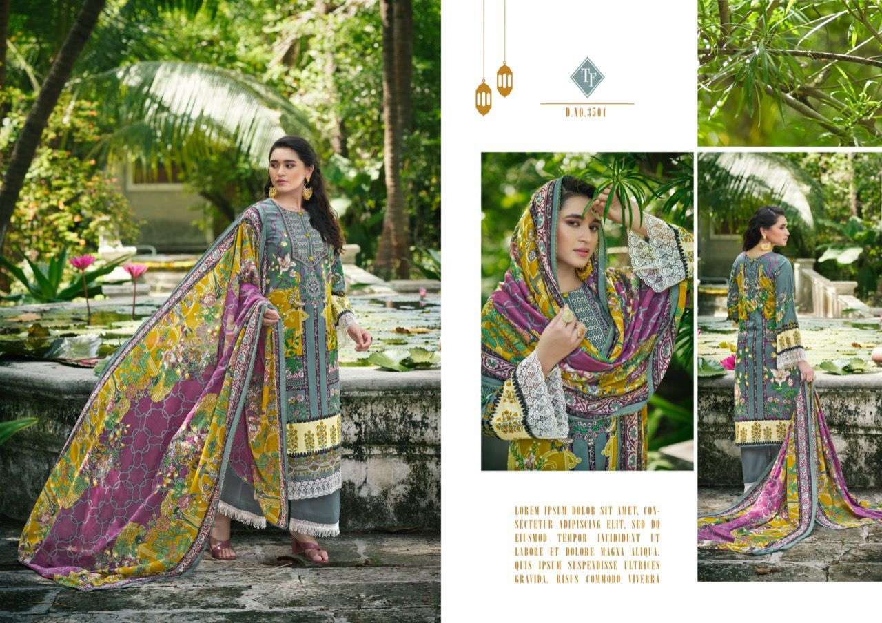 TANISHK FASHION MEHNOOR CAMRIC COTTON PAKISTANI PRINT SUIT CATALOGUE 