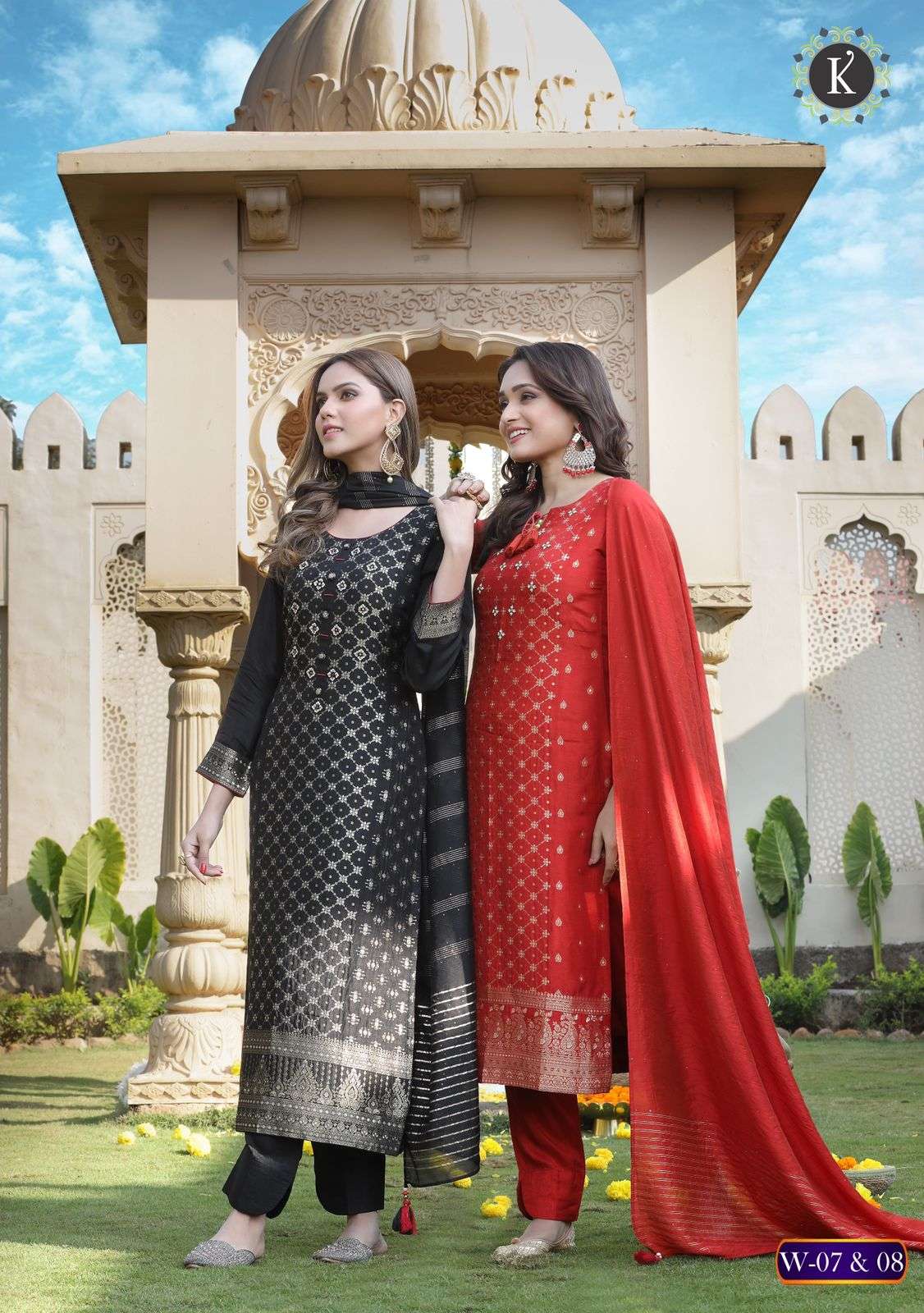 KALKI FASHION NORAH READYMADE KURTI PANT WITH DUPATTA SET LATEST CATALOGUE 2022