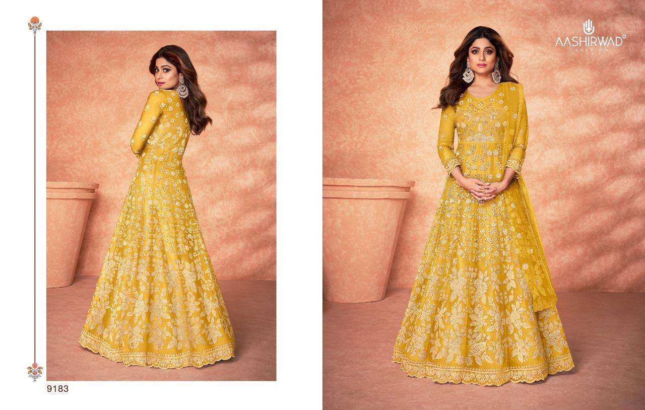AASHIRWAD CREATION MORNI SALWAR SUITS LATEST CATALOGUE