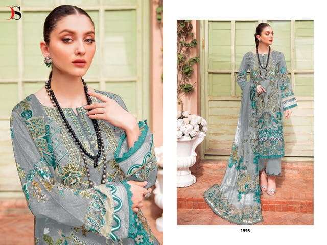 DEEPSY SUITS CHEVRON VOL 4 COTTON EMBROIDERY PAKISTANI SUITS CATALOGUE