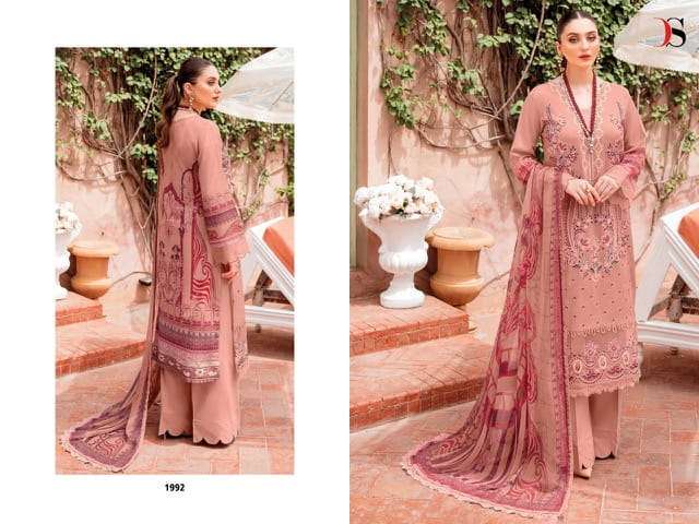 DEEPSY SUITS CHEVRON VOL 4 COTTON EMBROIDERY PAKISTANI SUITS CATALOGUE