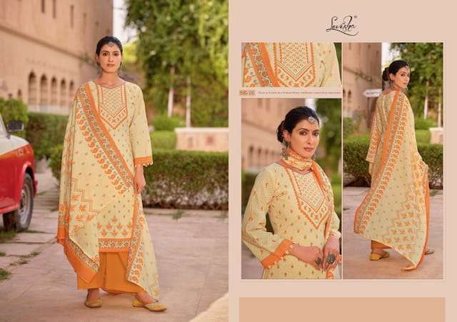 LEVISHA SARA COTTON DIGITAL PRINTED SALWAR SUITS LATEST CATALOGUE