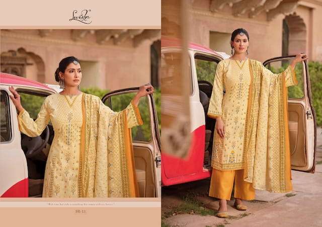 LEVISHA SARA COTTON DIGITAL PRINTED SALWAR SUITS LATEST CATALOGUE
