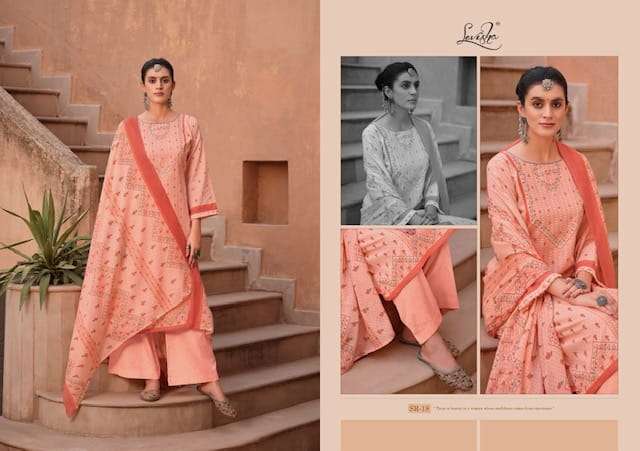 LEVISHA SARA COTTON DIGITAL PRINTED SALWAR SUITS LATEST CATALOGUE