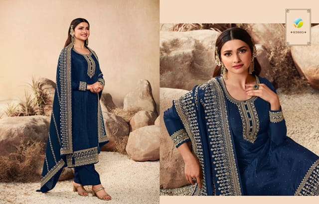 VINAY KASEESH GEET VOL 2 SILK GEORGETTE SALWAR SUITS CATALOGUE COLLECTION AT SURAT MAAJISA FASHION