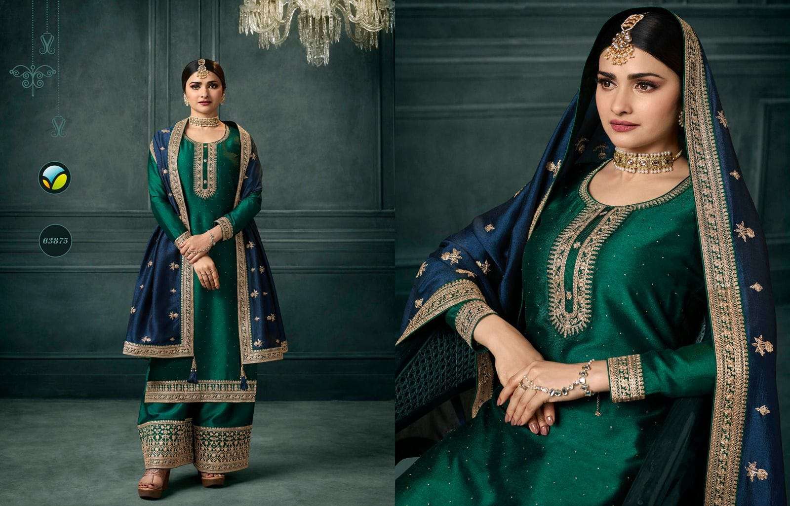 VINAY KASEESH SHAHEEN VOL 4 SILK GEORGETTE EMBROIDERY SUITS CATALOGUE