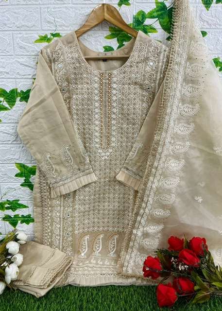 DEEPSY SUIT 330 SERIES ORGANZA KURTI PANT WITH DUPATTA NEW CATALOGUE SUPPLIER SURAT