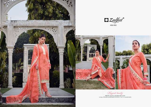 ZULFAT MALANG COTTON PRINTED SUIT LATEST CATALOGUE 2023
