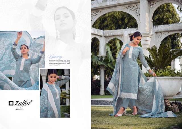 ZULFAT MALANG COTTON PRINTED SUIT LATEST CATALOGUE 2023