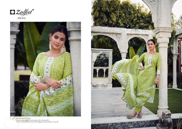 ZULFAT MALANG COTTON PRINTED SUIT LATEST CATALOGUE 2023