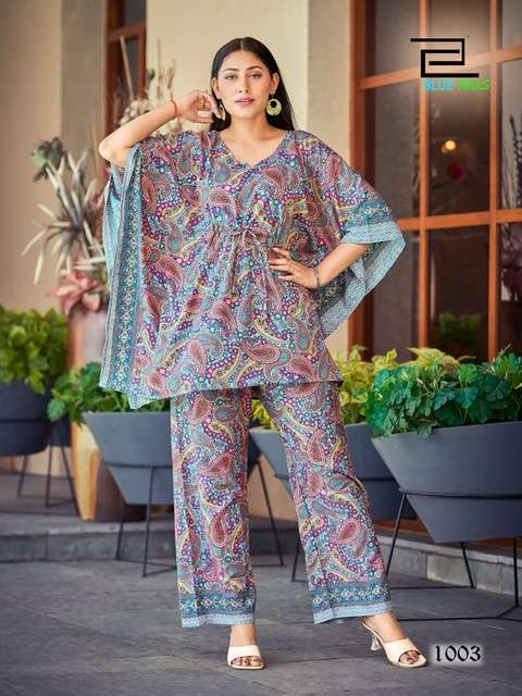 BLUE HILLS OLIVIA TOP WITH BOTTOM COORDS SET NEW CATALOGUE 2023