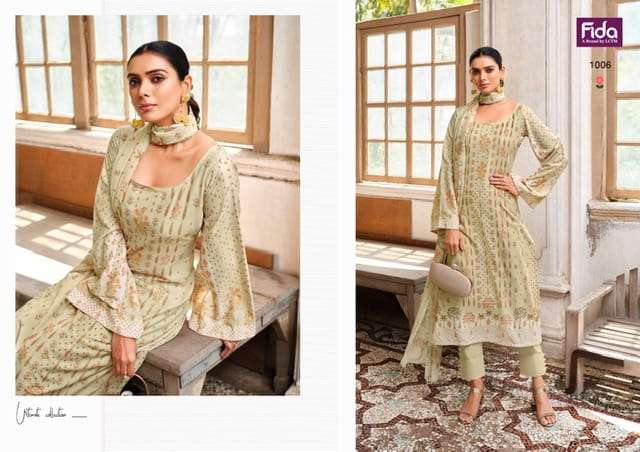 FIDA RUHI COTTON KARACHI DIGITAL PRINTED SUITS NEW CATALOGUE