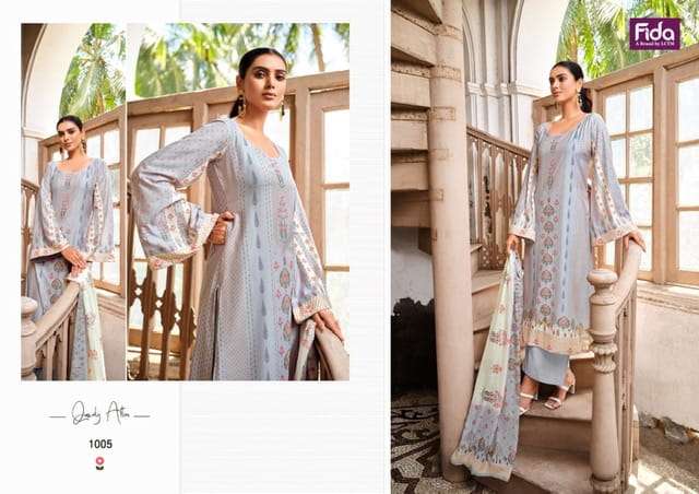 FIDA RUHI COTTON KARACHI DIGITAL PRINTED SUITS NEW CATALOGUE