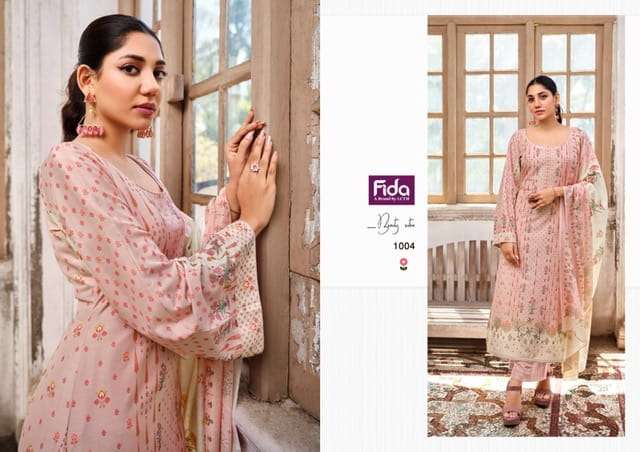 FIDA RUHI COTTON KARACHI DIGITAL PRINTED SUITS NEW CATALOGUE