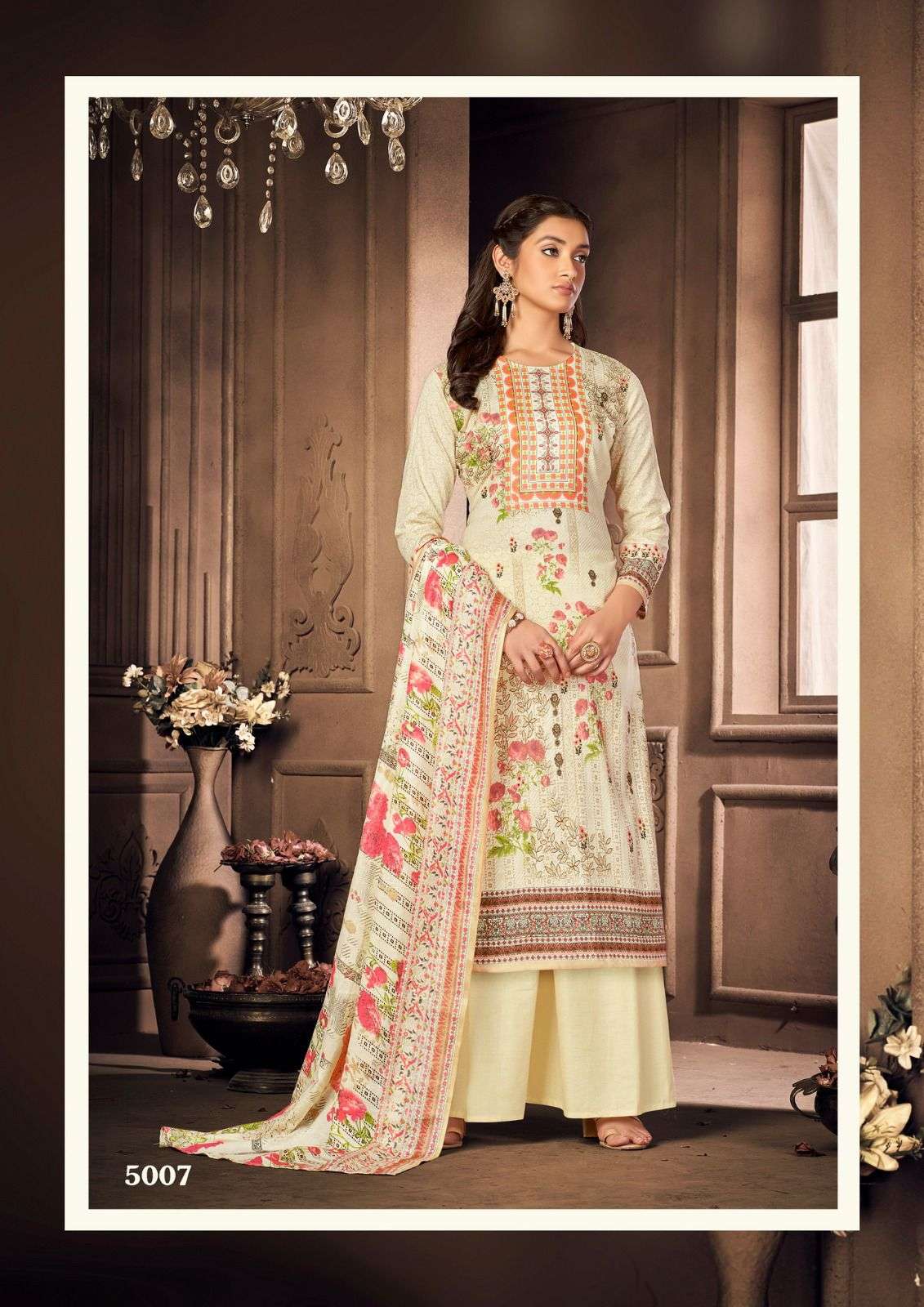 Unstitched Cotton Pakistani Karachi Suits Dress Material with Dupatta –  Stilento