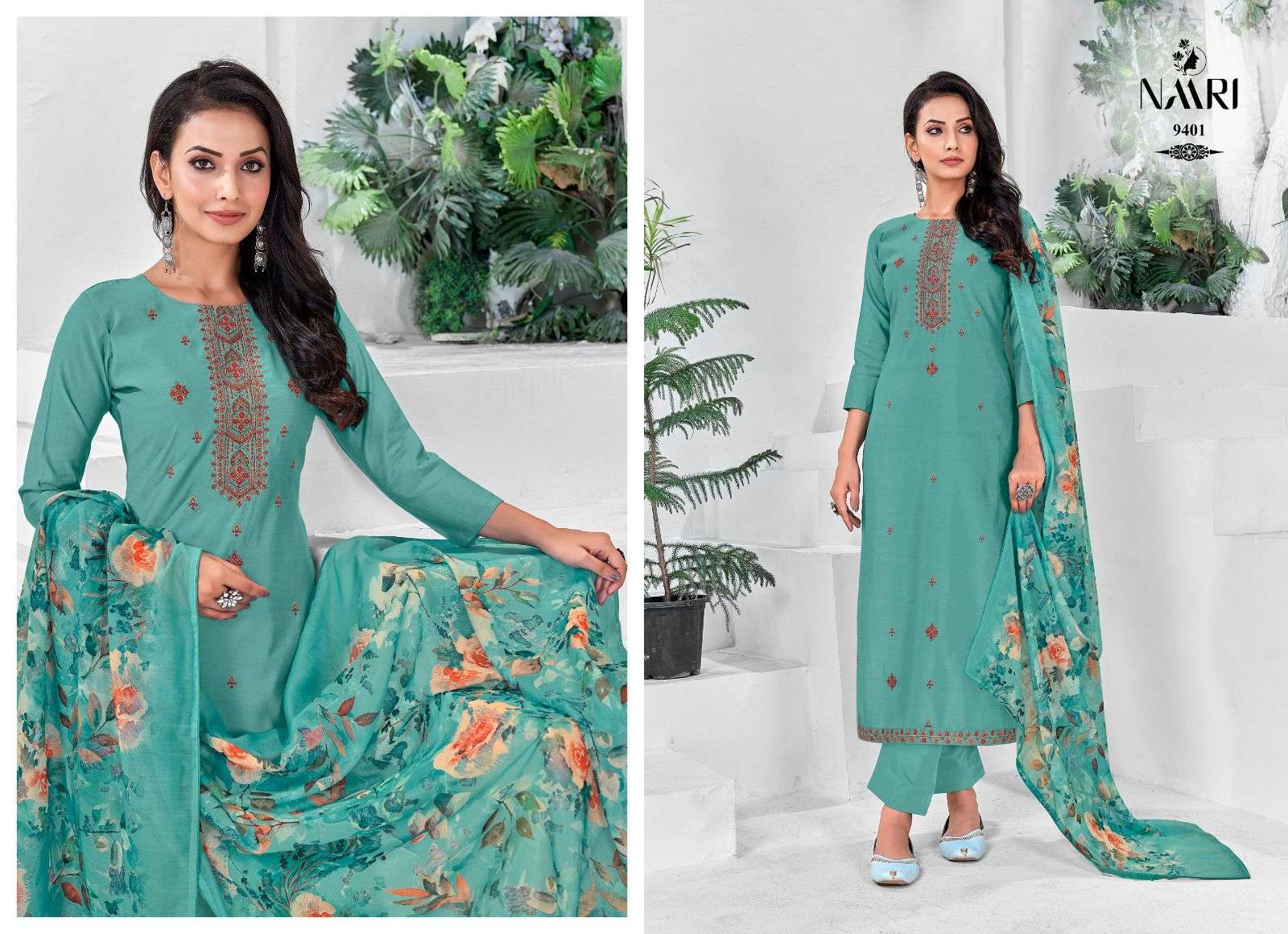 NAARI INAYA-PURE SILK SALWAR SUITS LATEST CATALOGUE