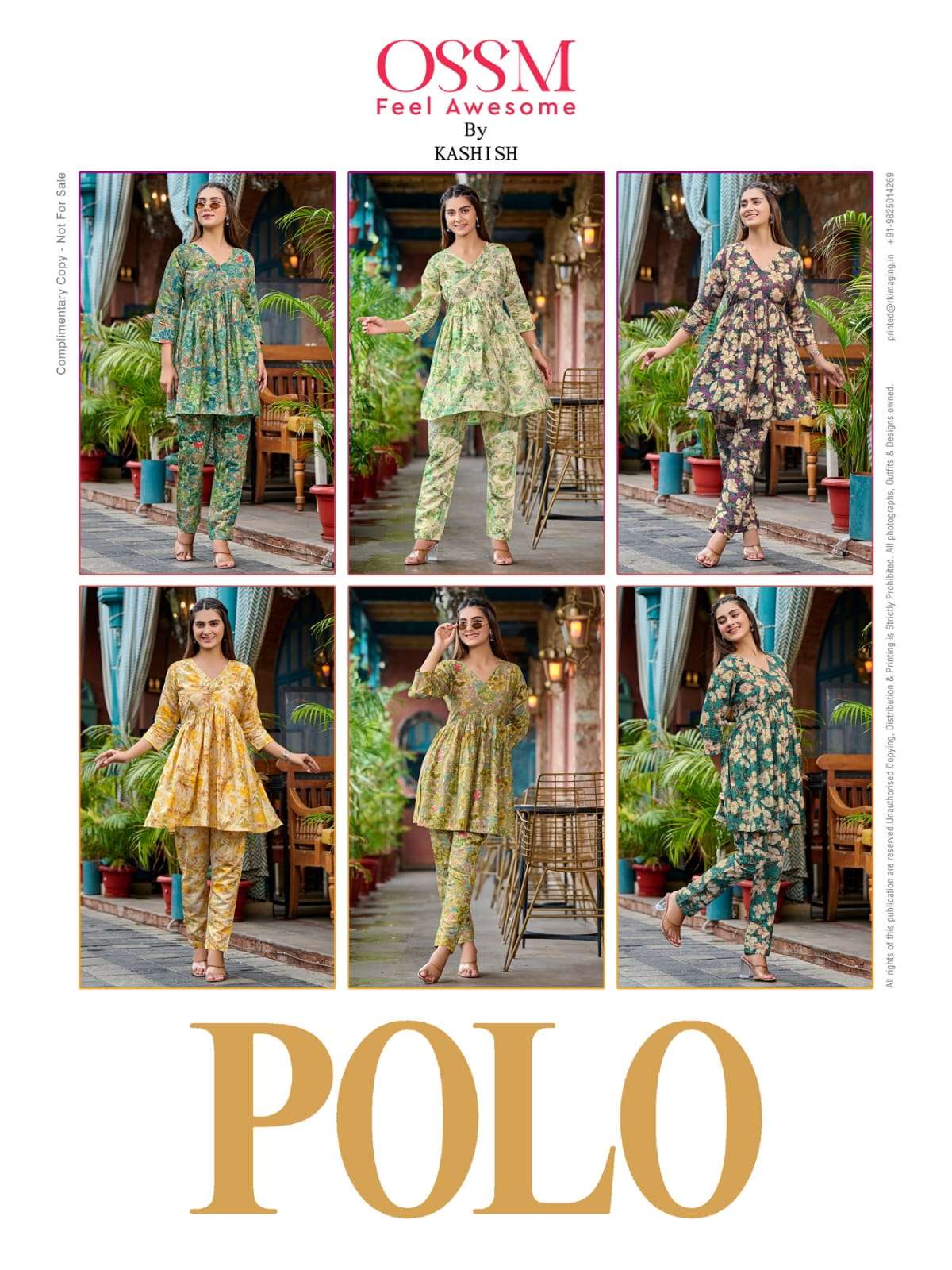 OSSM LAUNCHING NEW CATALOGUE POLO  NYRA COLLECTION 