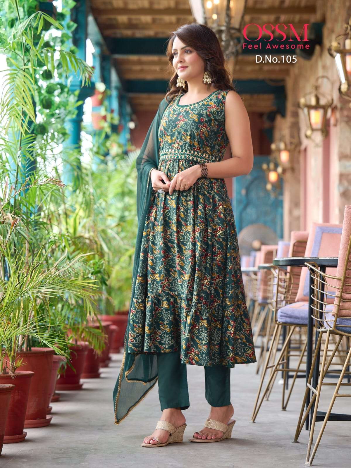 OSSM LAUNCHING NEW CATALOGUE SARGAN ALIA CUT READYMADE KURTI COLLECTION 