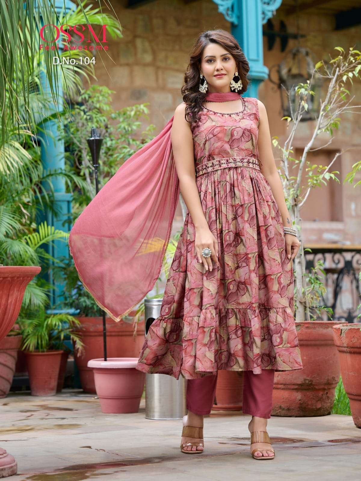 OSSM LAUNCHING NEW CATALOGUE SARGAN ALIA CUT READYMADE KURTI COLLECTION 