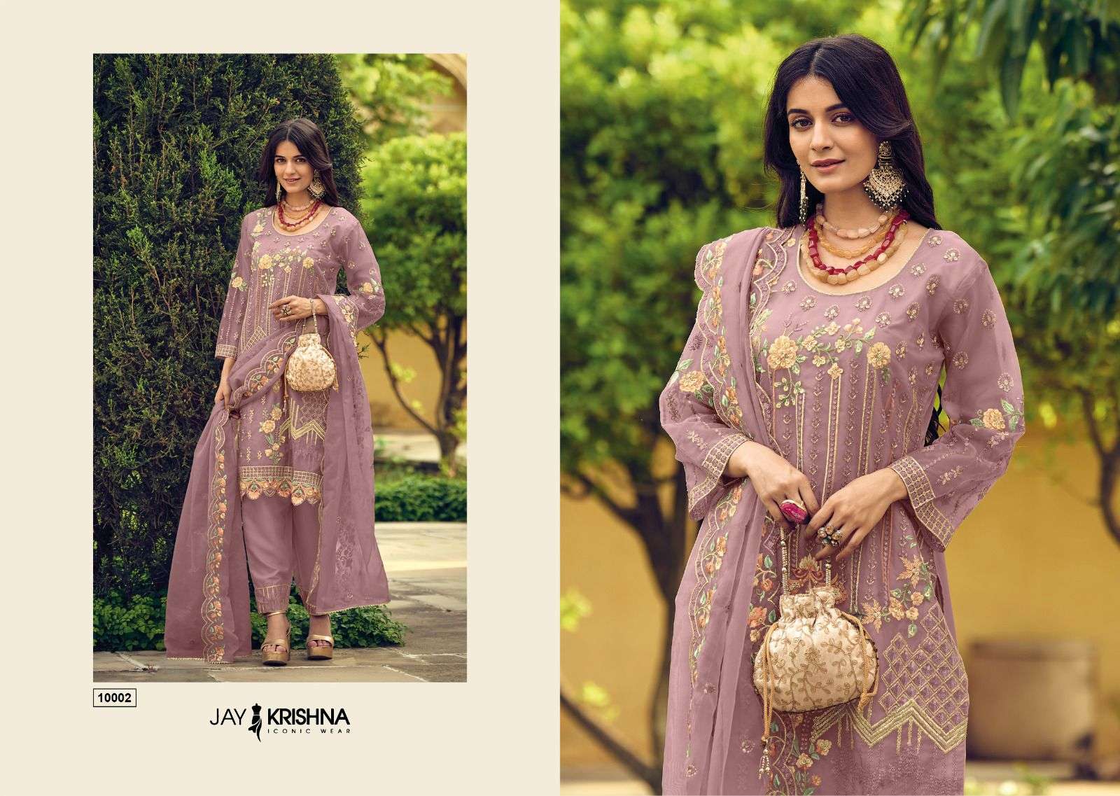 YOUR CHOICE MESSI VOL 10 READYMADE ORGANZA EMBROIDERY SUIT CATALOGUE 