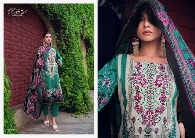 BELLIZA NAIRA VOL13 COTTON DIGITAL PRINTED SUITS LATEST CATALOGUE 2023