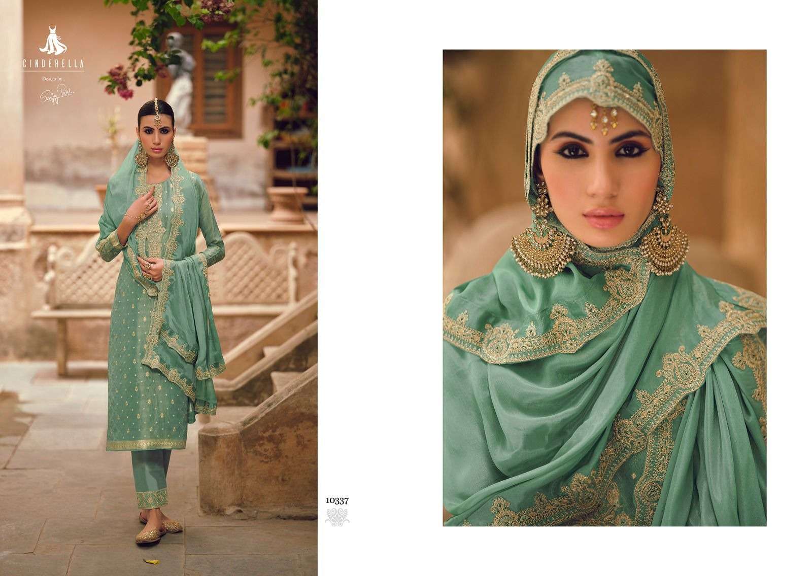 Georgette Wedding Wear Party Wear Suits at Rs 2595 in Delhi | ID:  11016126830