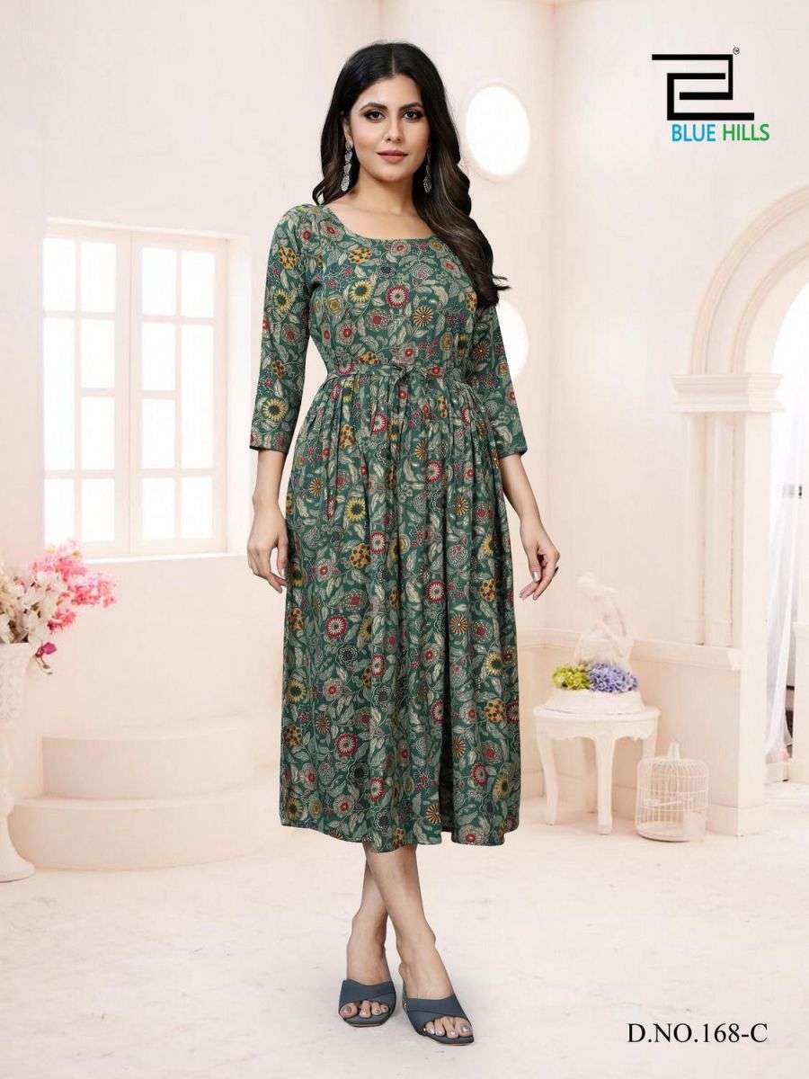 BLUE HILLS LITTLE THINGS VOL 20 PRINTED KURTI NEW CATALOGUE 2023