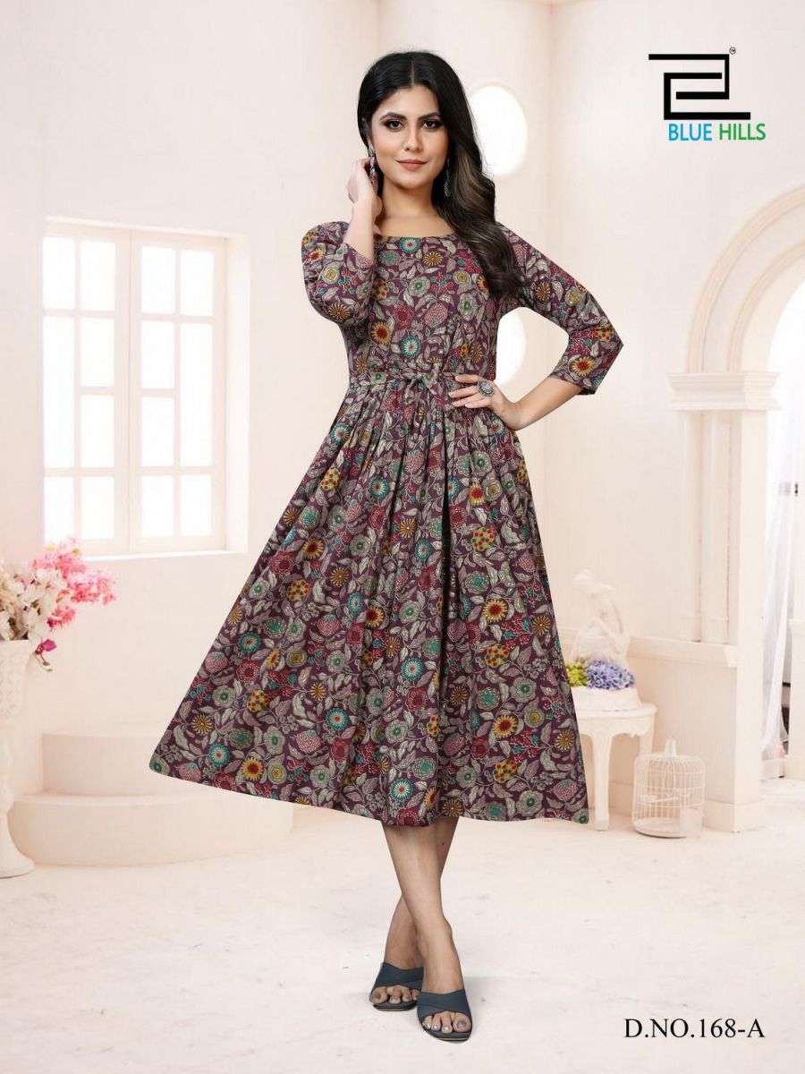 BLUE HILLS LITTLE THINGS VOL 20 PRINTED KURTI NEW CATALOGUE 2023