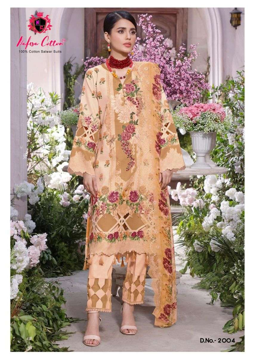 ramaiya alfaaz catalogue cotton satin embroidery work salwar suits wholesale  collection from surat - SM CREATION