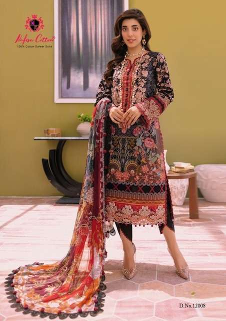 Nafisa Esra Karachi Suits Wholesale Karachi Cotton Dress Material -  textiledeal.in