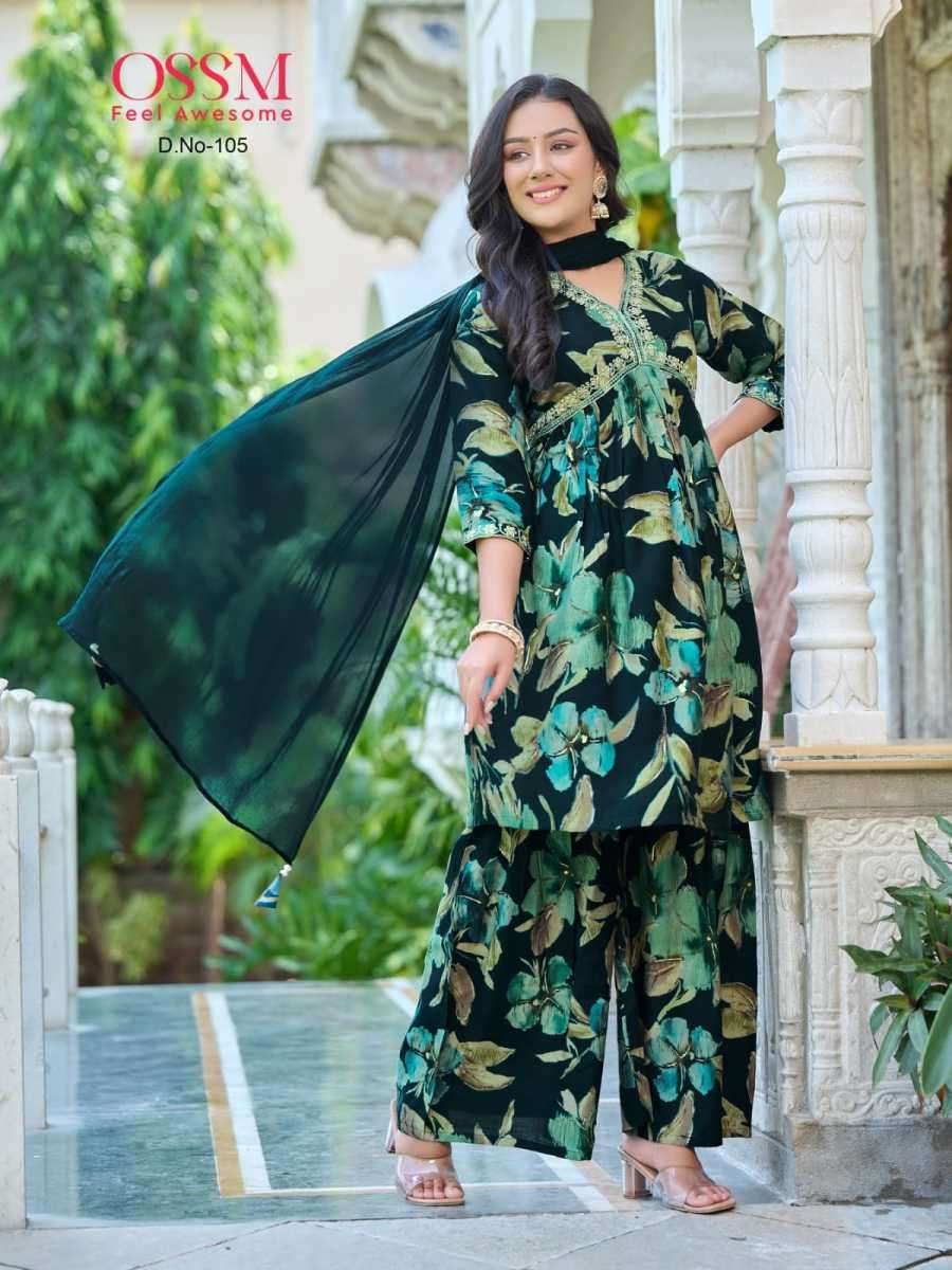 OSSM RAASHI VOL 1 ALIA CUT KURTI NEW CATALOGUE 2023