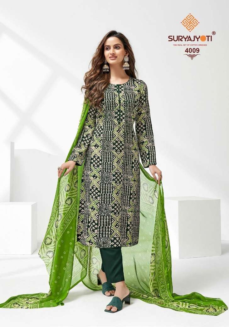 SURYAJYOTI PAROO VOL 4 RAYON PRINT TOP BOTTOM WITH DUPATTA LATEST CATALOGUE