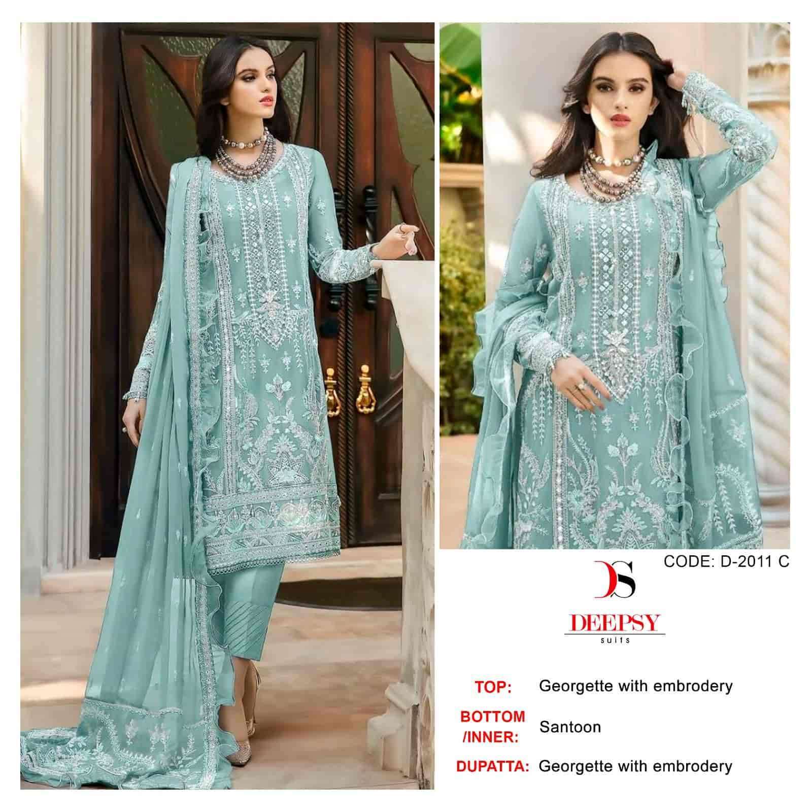DEEPSY D 2011 COLORS PAKISTANI GEORGETT SUIT COLLECTION 2023