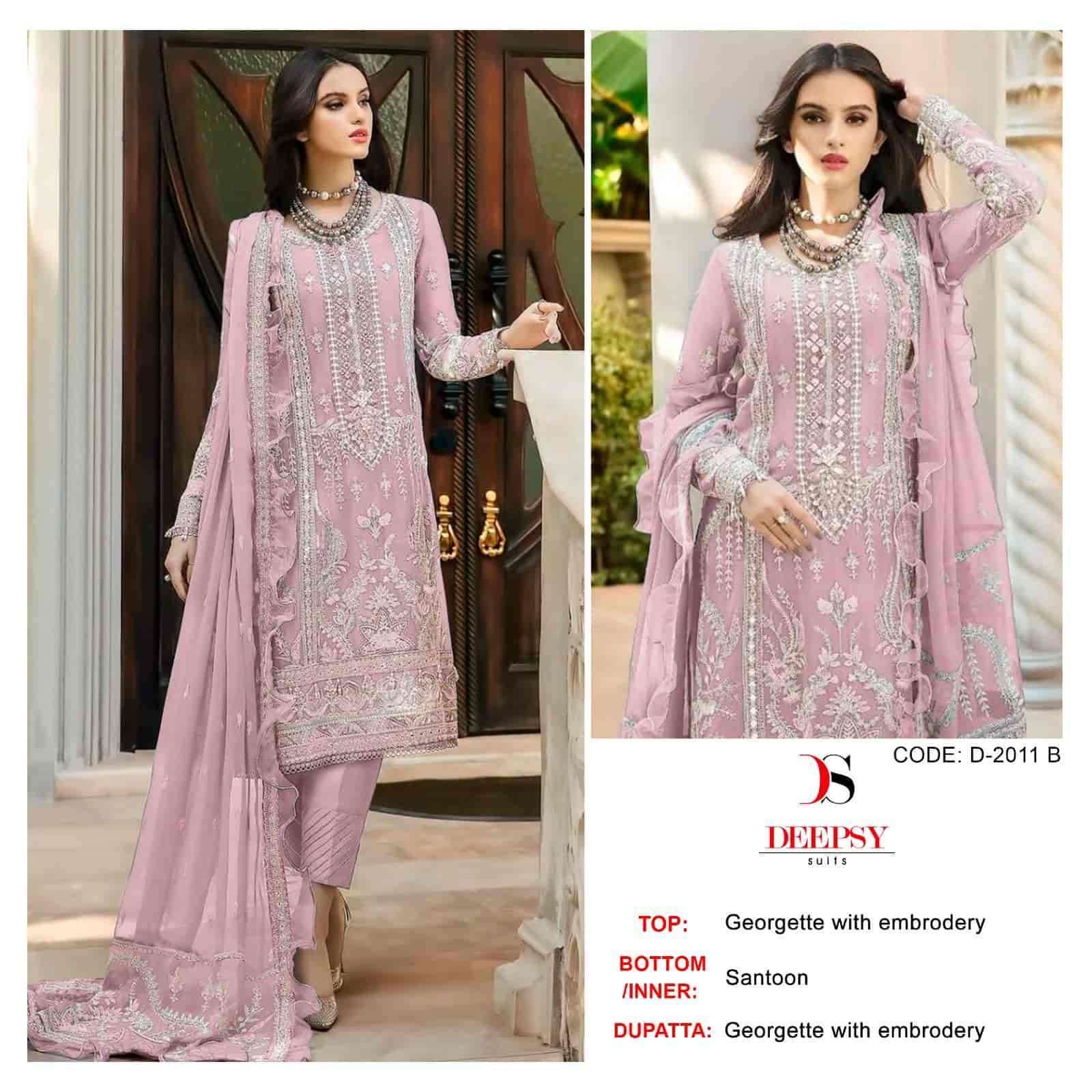 DEEPSY D 2011 COLORS PAKISTANI GEORGETT SUIT COLLECTION 2023