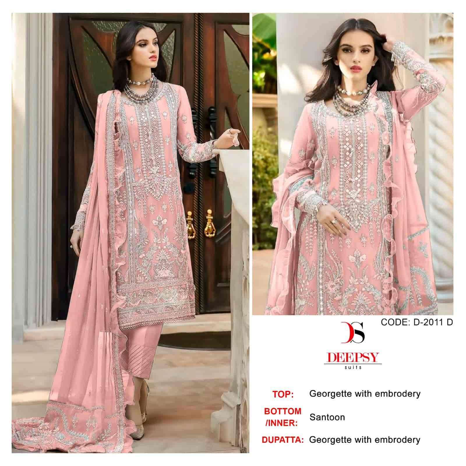 DEEPSY D 2011 COLORS PAKISTANI GEORGETT SUIT COLLECTION 2023