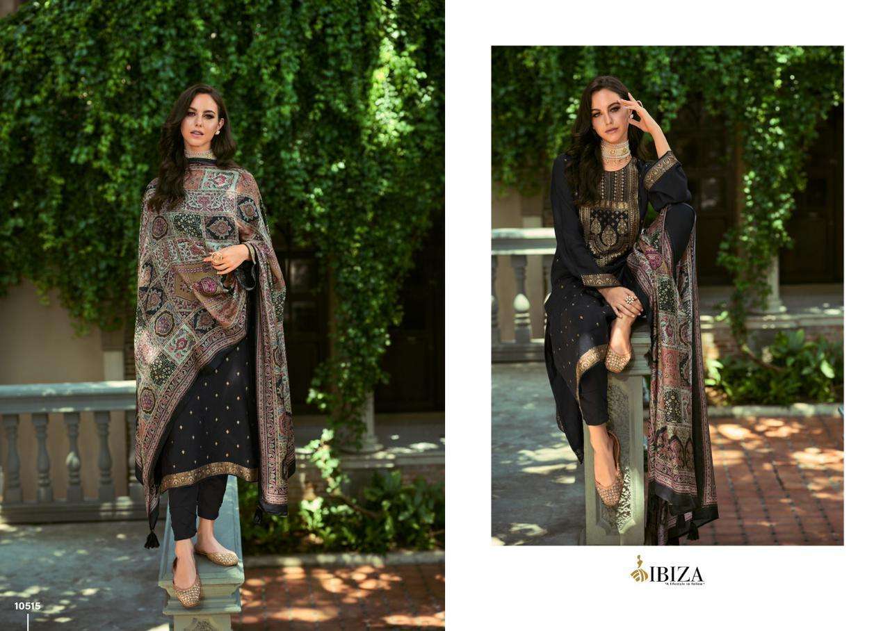IBIZA ZARIDAAR JACQUARD PASHMINA SUIT CATALOGUE COLLECTION 2023