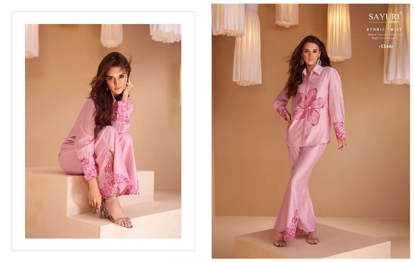 SAYURI KUNDAN CORD SET COLLECTION SUPPLIER IN BEST RATE SURAT