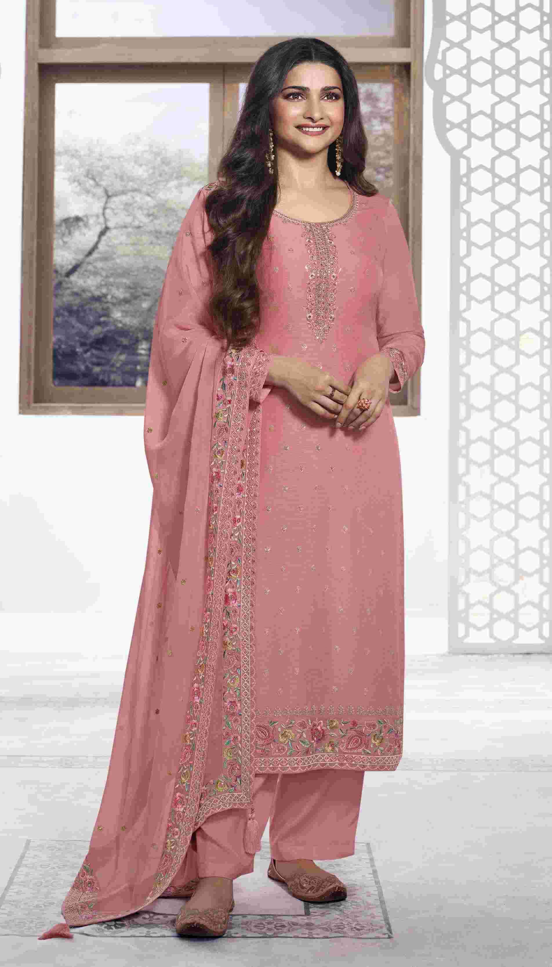 VINAY FASHION KULEESH NEERA BRANDED DESIGNER PARTY WEAR SUIT EXPORT