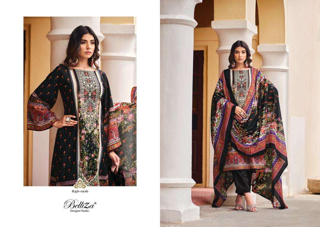 Belliza Designer Studio Amora Vol 31 Jam Silk Fabric Digital Print Work  Salwar Suit Wholesale Dealer