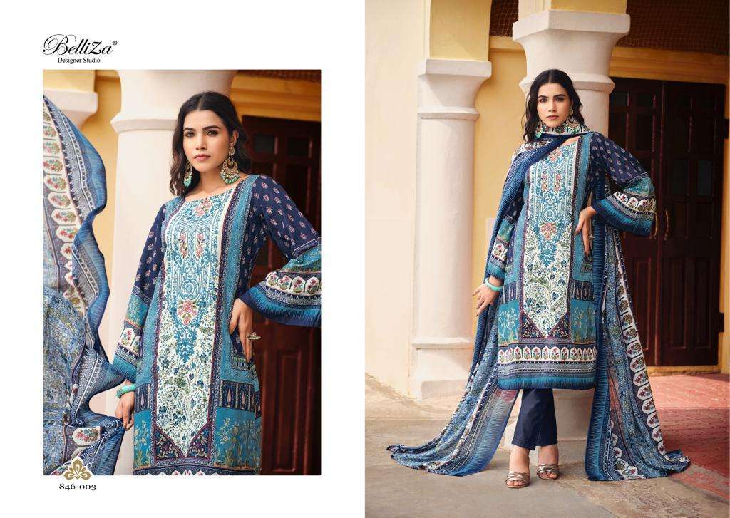 Belliza Florence Cotton Salwar Suit Catalog 10 Pcs - Suratfabric.com