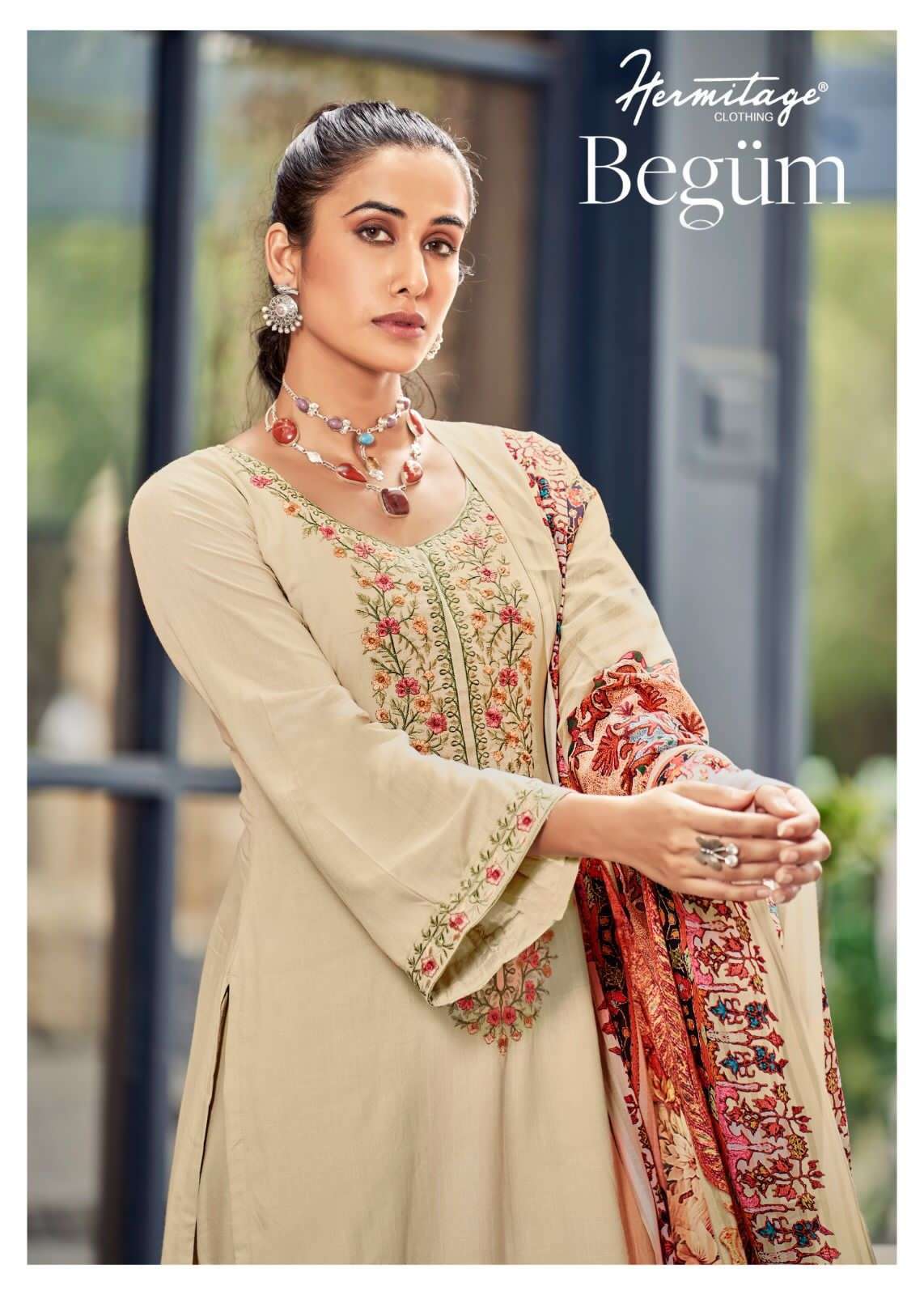 HERITAGE BEGUM RAYON LADIES SUIT SUPPLIER WHOLESALE PRICE 