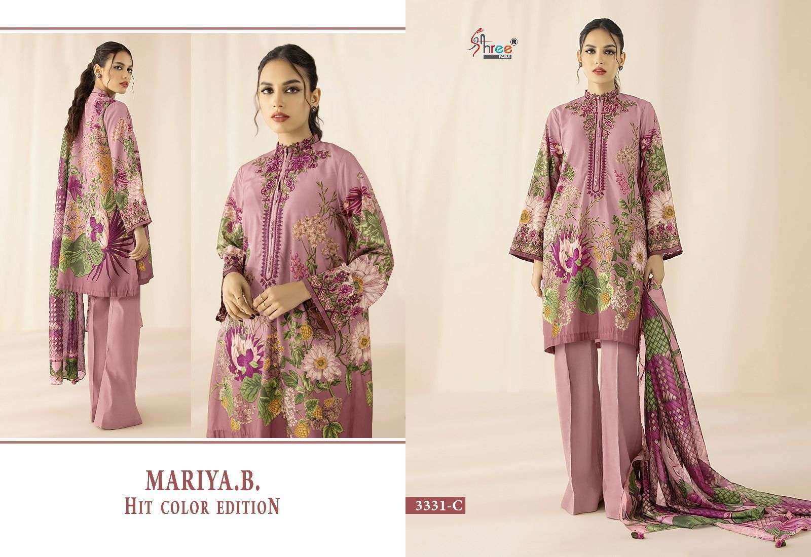 SHREE FAB MARIYA B HIT COLOR PAKISTANI SUIT EXPORTER