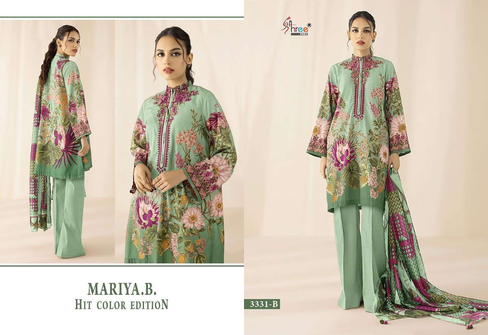 SHREE FAB MARIYA B HIT COLOR PAKISTANI SUIT EXPORTER