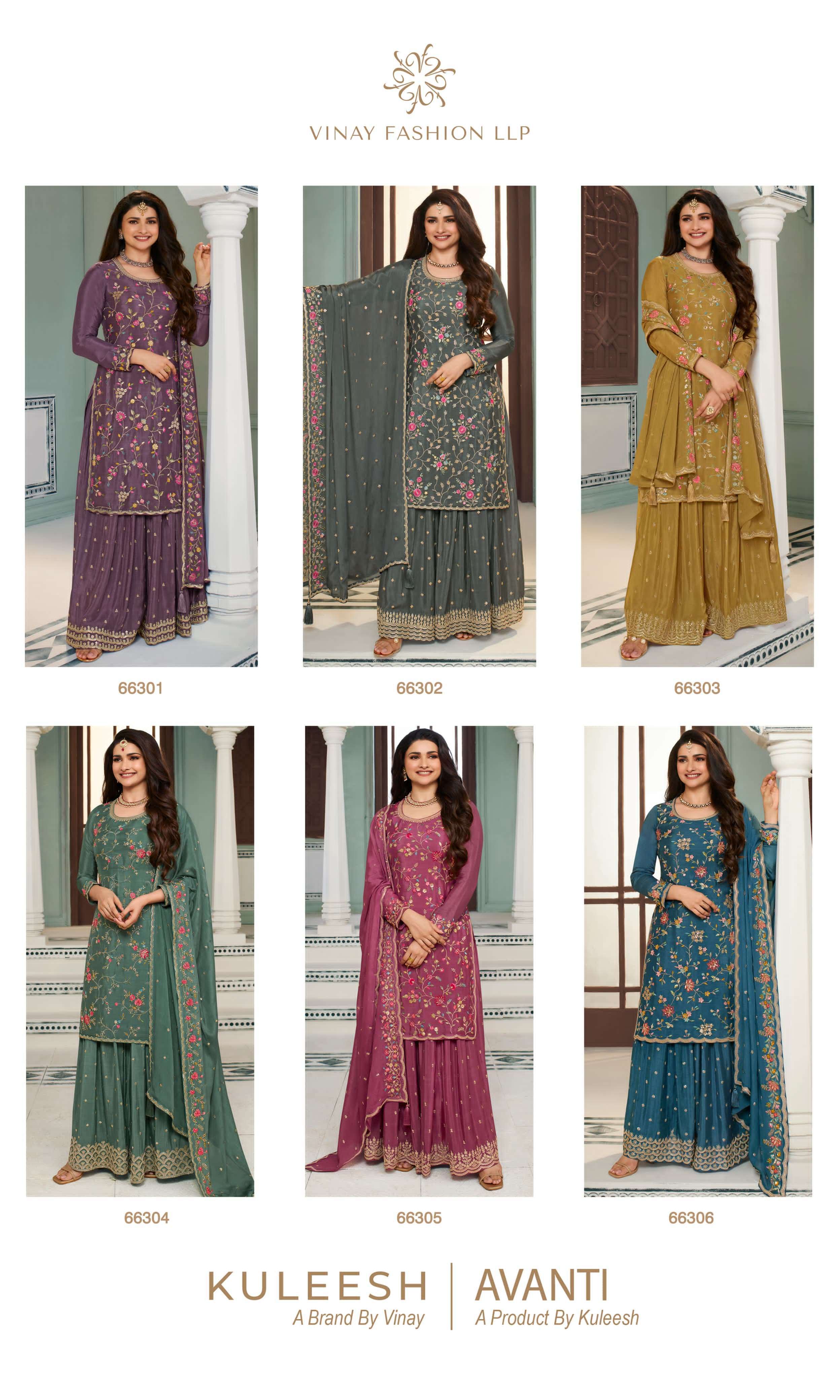 VINAY FASHION KULEESH AVANTI WEDDING WEAR DRESS CATALOG EXPORTER