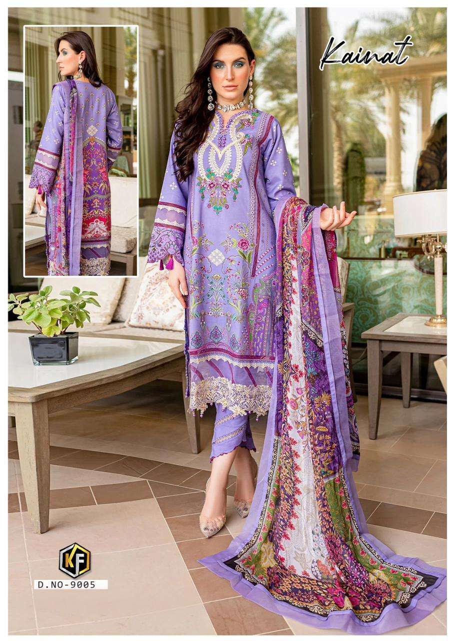 Alizeh Lawn Dress Material In Surat - SareesWala.com