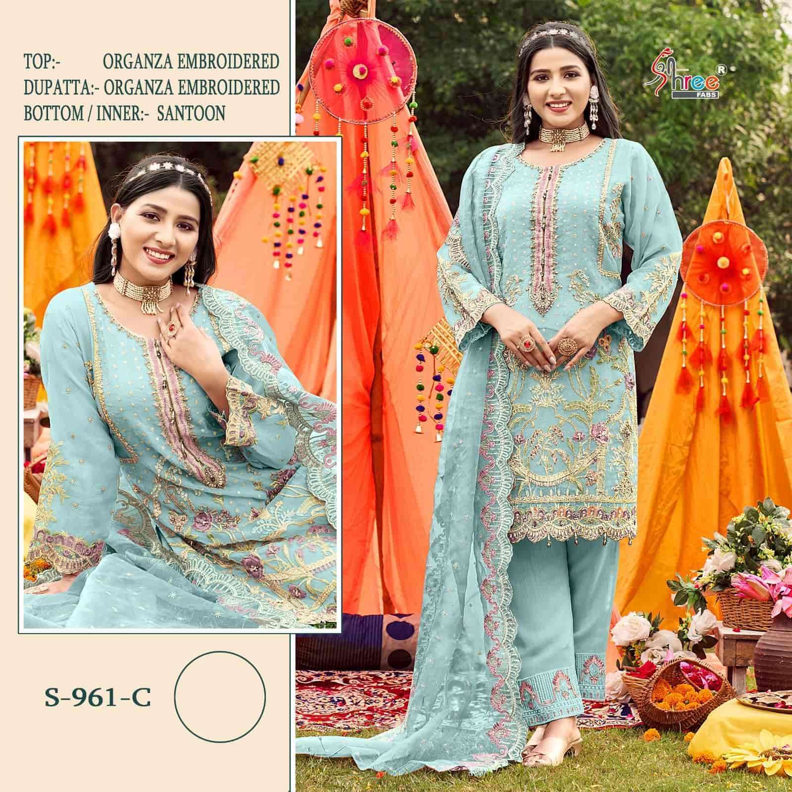 SHREE FABS S 158 PAKISTANI SUITS MANUFACTURER IN SURAT