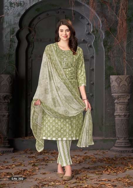 AL KARAM HERITAGE VOL 2 PURE COTTON SLEF EMBRODERY WORK LATEST DRESS MATERIAL SUPPLIER IN SURAT 